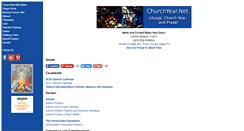 Desktop Screenshot of churchyear.net